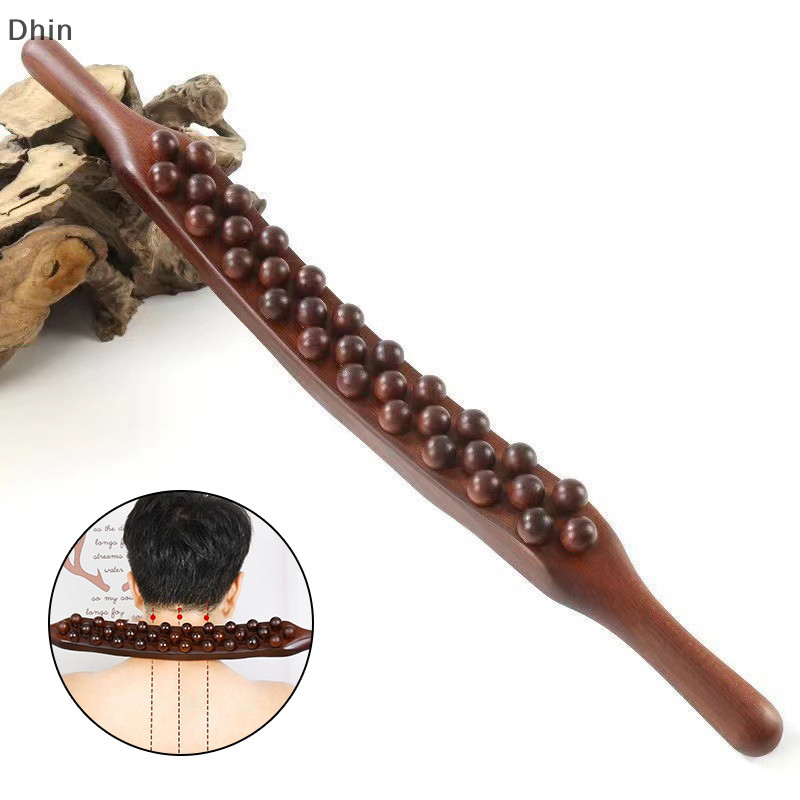 [Dhin] 37 Hạt Massage Lưng Đa Năng Bánh Răng Cạo Điểm Điều Trị Gua Sha Thư Giãn Dụng Cụ Trị Liệu Máy Mát Xa Bụng (Nhựa) COD