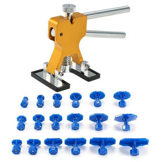 Thân Xe Tấm Kim Loại Paintless Dent Nhựa Puller Kit Tự Động Hail Pit Loại Bỏ Dụng Cụ Sửa Chữa Nóng Nhiều Kích Cỡ Hút Bộ
