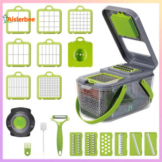 Aislerbee 22 Cái / bộ Máy bóc vỏ chắc chắn có thể tháo rời được thái lát Ứng dụng rộng rãi Dụng cụ trợ giúp nấu ăn Máy cắt lát cho nhà bếp