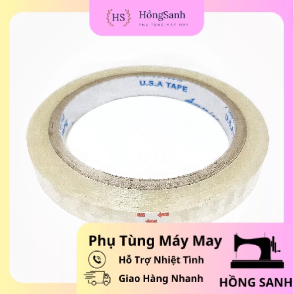 Băng keo (dính) trong bản 1cm