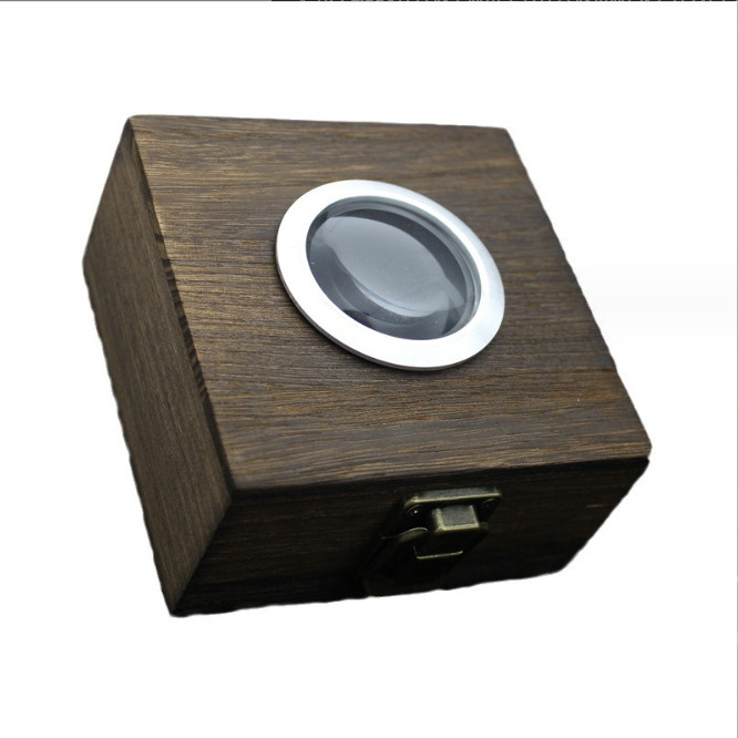 Hộp đựng Zippo gỗ nguyên khối 1 cái