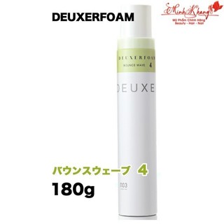 Kem bọt hỗ trợ tạo đường sóng nhẹ và đàn hồi 003 Number Three Deuxerfoam 4 180g 