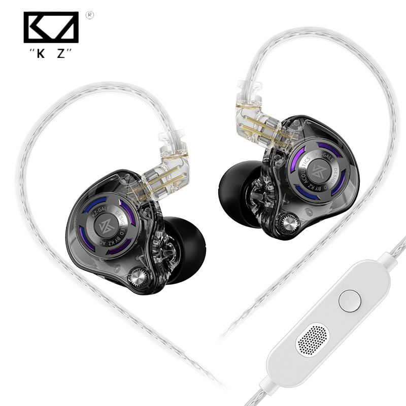 Tai nghe nhét tai KZ Gale Tai nghe thể thao điện tử Bass Kim loại nghe điều khiển năng động siêu tuy