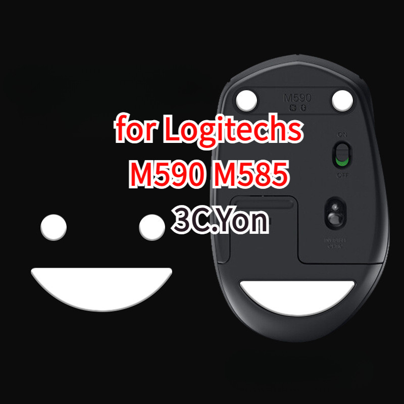 Chân Chuột Cho Logitech M590 M585 Chuột Chơi Game Esports ICE Verison PTFE HyperSpeed Nhẹ Trượt Ván 