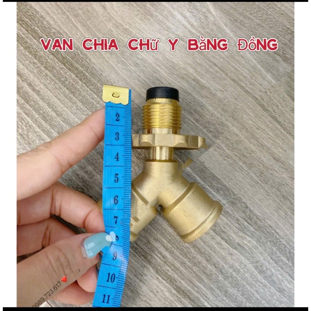 Y chia van bếp ga ( 1 bình ga sử dụng 2 bếp ga )