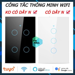 Tuya | SmartLife | RF433 | Công Tắc Cảm Ứng Wifi RF Thông Minh Hỗ Trợ Điều Khiển Từ Xa Giọng Nói Google Home.