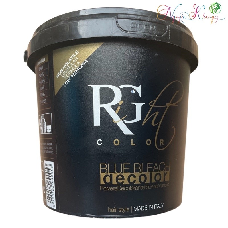 Bột tẩy màu tóc Right Color RG Blue Bleach Decolor 500gr [ CS ]
