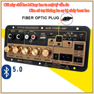 【HCM/24H】Bo mạch loa D50 Bluetooth 4.2 30-120w cho Loa gia đình, Karaoke DIY, Bộ khuếch đại âm thanh