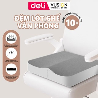 Đệm ngồi Deli nệm lót ghế cao su non siêu đàn hồi chống trĩ chống đau ê mông êm ái giúp ngồi thoải mái cả ngày tiện dụng
