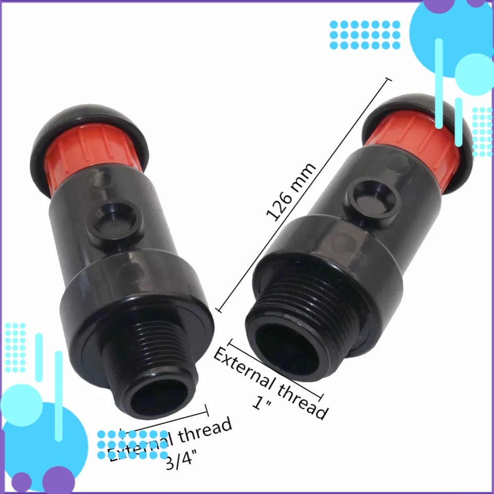 Van xả khí 27 - 34mm cho hệ thống tưới