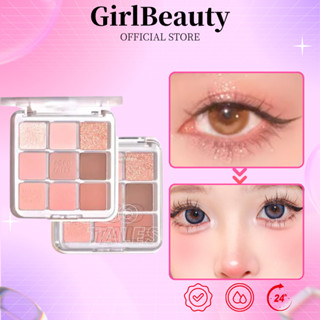  Gogo Tales Bảng Phấn Mắt Phấn Má Hồng Tạo Khối Lâu Trôi Tự Nhiên Lì Chống Thấm Nước Mắt Màu Đất 