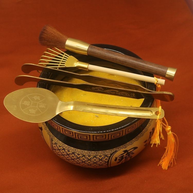 Ngày Đầu Năm Mới Lư Hương Dụng Cụ Vệ Sinh Hương Ash Press Hương Ash Rake Ash Press Ash Device Hương 