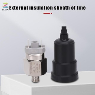 ZLinKJ QPM11-NC-02 Công tắc điều khiển áp suất loại màng có thể điều chỉnh bằng khí nén Công tắc áp suất cao su bằng thép không gỉ cho máy bơm mới