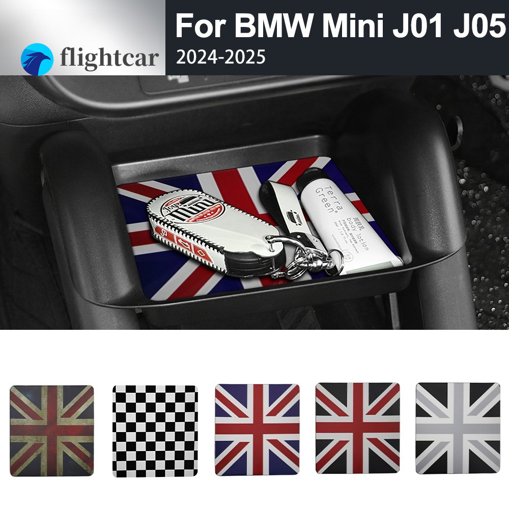 FT Cho MINI Cooper J01 ACEMAN J05 2024 2025 Xe Điều Khiển Trung Tâm Lớp Hộp Khay Phụ Kiện Nội Thất