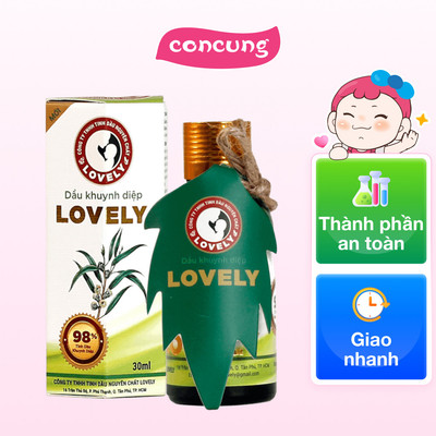 Dầu khuynh diệp Lovely cho bé 30ml