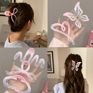 Màu Hồng Gradient Đẹp Kẹp Tóc Bướm Nơ Kẹp Tóc Kẹp Phụ Kiện Cho Cô Gái Ngọt Ngào 10 Kiểu