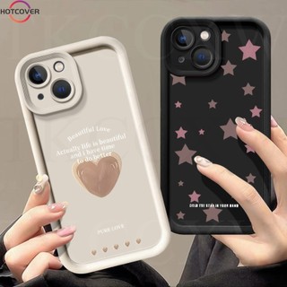 Tương Thích Cho Redmi K40 K20 K30 Pro Zoom K30 Ultra Redmi Note 8 Pro Note 12T Pro 5G Vỏ Chống Sốc Kaki love Heart stars Vỏ Điện Thoại Mắt Thiên Thần Vỏ Mềm Mờ