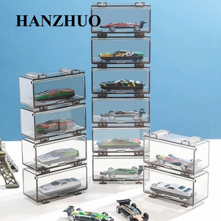 HOT WHEELS Unewtyu Hộp Trưng Bày Mô Hình Xe Hơi Đồ Chơi Bằng acrylic Trong Suốt Chống Bụi Có Thể Dùng Làm Quà Tặng vn