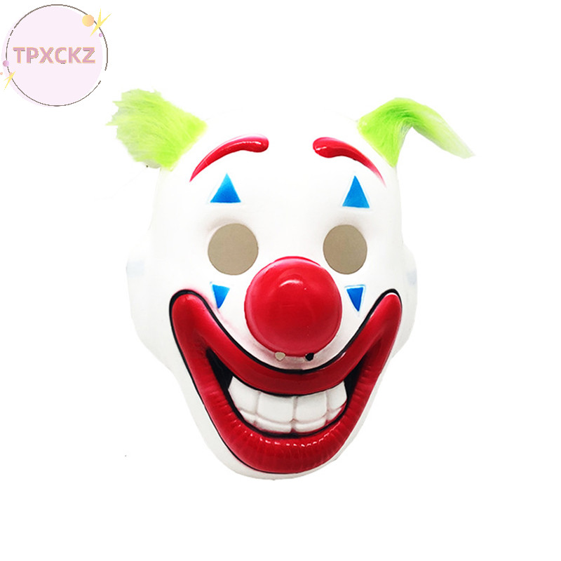 Tpxckz Joker 2021 Mặt nạ chú hề Arthur Fleck Joaquin Phoenix, Mặt nạ Halloween Joker VN