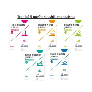 Sách - Luyện thi tiếng Nhật Koushiki mondaishu -Tái bản