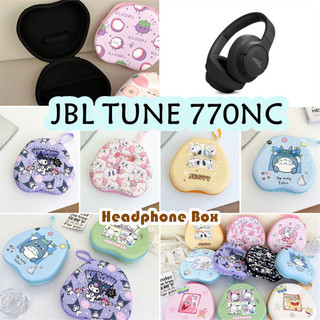 Hàng CÓ SẴN! Dành Cho JBL TUNE 770NC Vỏ Tai Nghe Hoạt Hình Sáng Tạo Tai Nghe Túi Bảo Quản Hộp