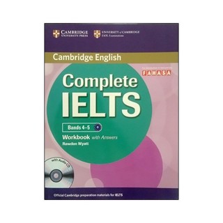 Sách - complete ielts b1 workbook with answer & audio cd
