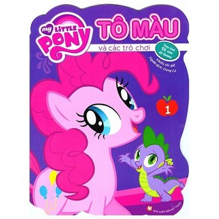 Sách - My Little Pony - Tô Màu Và Các Trò Chơi 1
