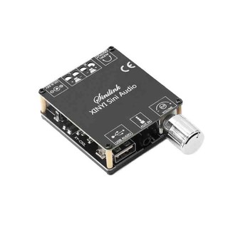  Bảng khuếch đại kỹ thuật số Bluetooth âm thanh nổi XY-C50L 50W kênh kép điều chỉnh vô hạn 360 độ 