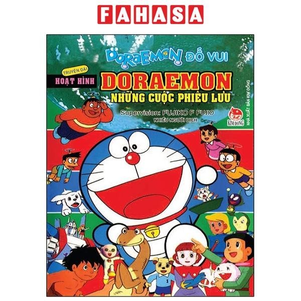 Sách Doraemon Đố Vui - Doraemon Những Cuộc Phiêu Lưu (Tái Bản 2021)