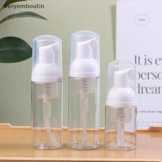 Trong 1 chai xà phòng tạo bọt 30 / 50 / 60ml nhựa rỗng mousse sữa rửa mặt bơm chai đổ lại lotion dầu gội dispenser n