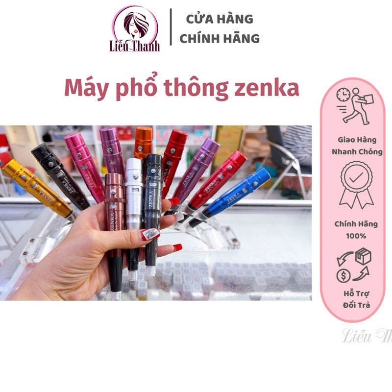 (ship hỏa tốc hcm)Máy phun xăm phổ thông zenka, Máy Zenka