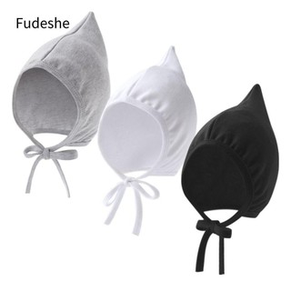  Fudeshe trẻ em FUDESHE Mũ beanie mùa xuân thu thoáng khí Mũ phù thủy dễ thương có thể điều chỉnh thoải mái cho bé 