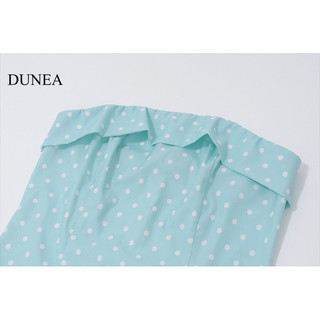 Đầm Mini chấm bi trễ vai thời trang DUNEA