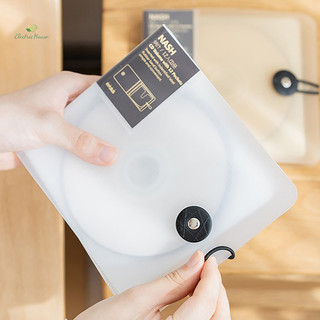 [Nhà Điện] Hộp Đựng Đĩa Nhựa Màu Trong Suốt CD Hộp Đựng DVD Ví Túi Bảo Quản Người Tổ Chức Hộp Đựng Túi CD DVD Hộp Album Hộp Có Khóa mới