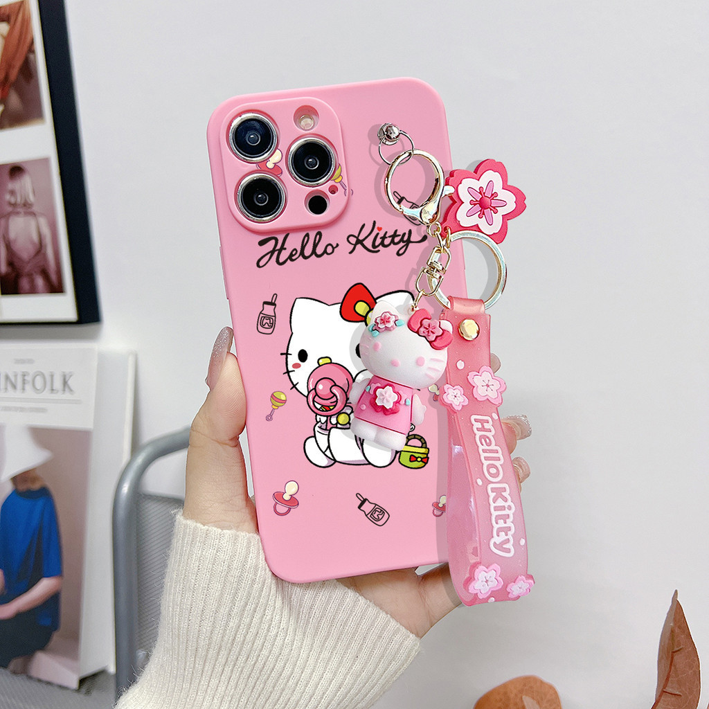 Ốp điện thoại mềm hình Hello Kitty dễ thương cho Samsung Galaxy J6 Plus J6 Prime J6 2018 J1 Ace J1 2