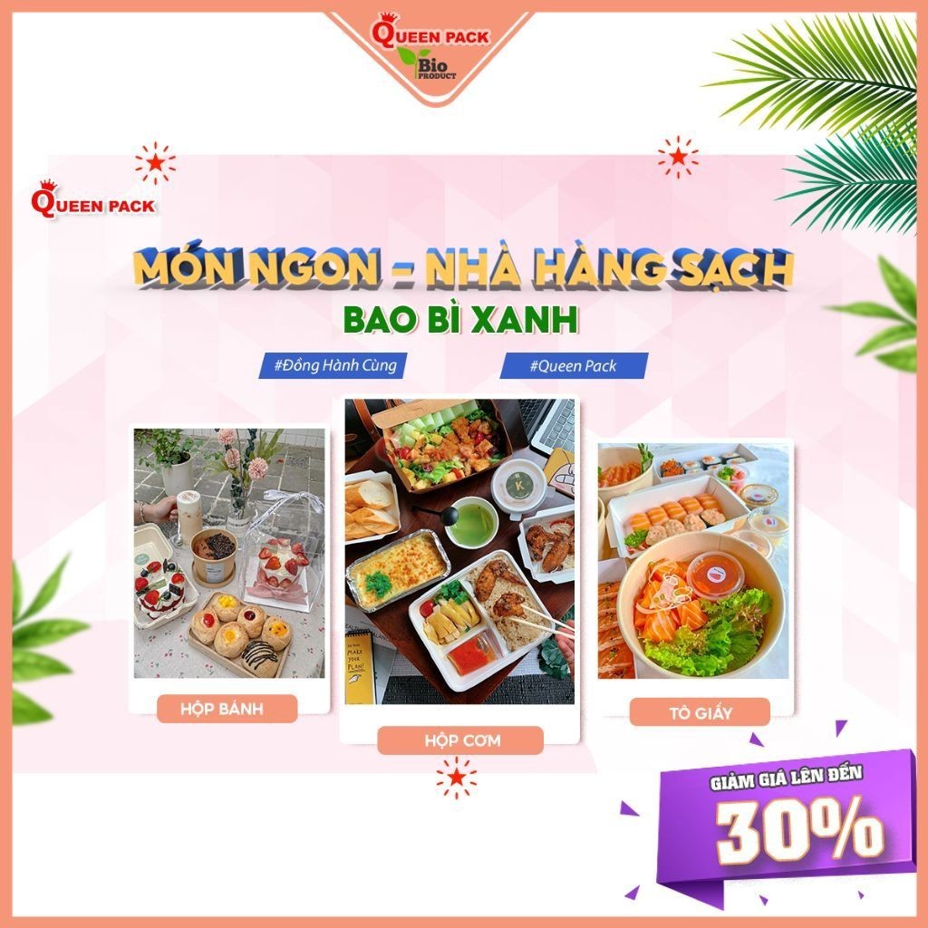 [HCM QP] Mua Hộp Giấy Lẻ Và Phụ Kiện Hàng Queen Pack Theo Yêu Cầu Khách Hàng