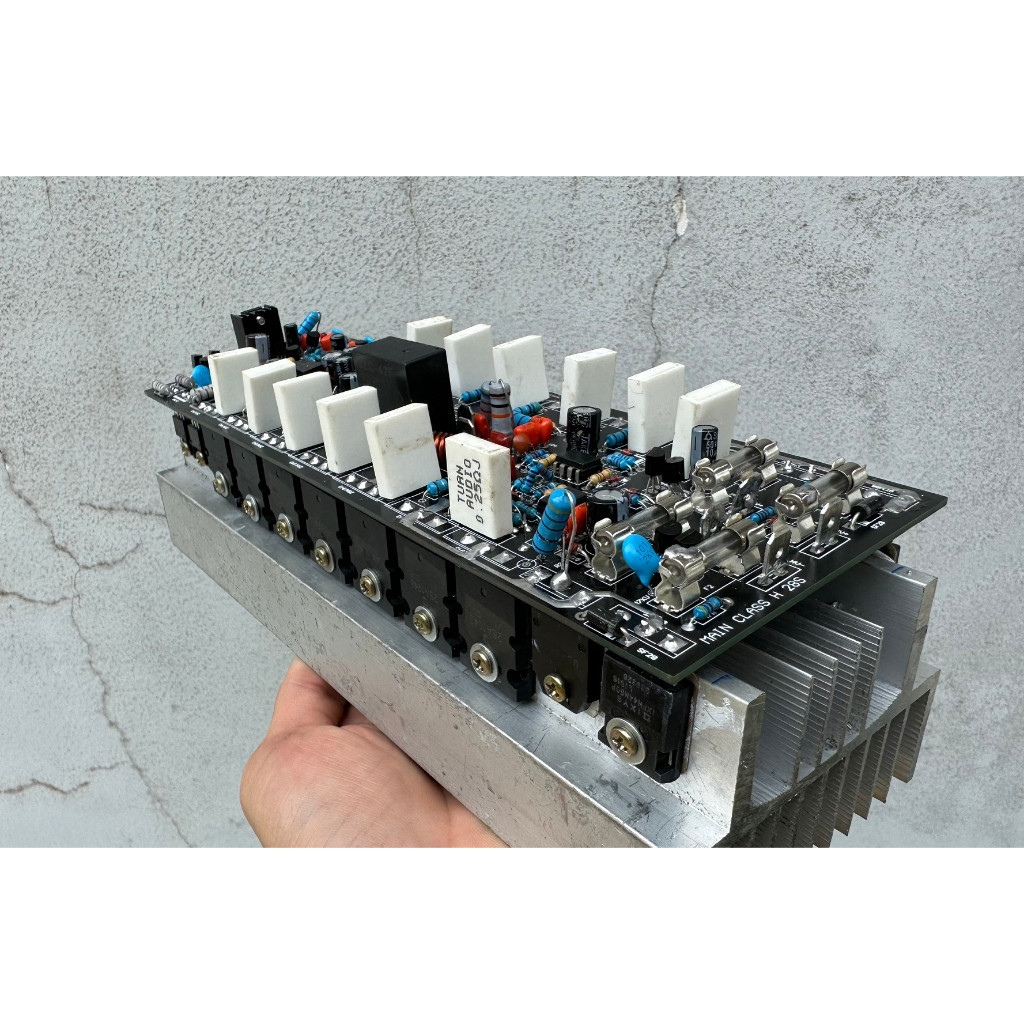 Mạch Công Suất Class H 1200W có chân ra đèn bảo vệ đầy đủ