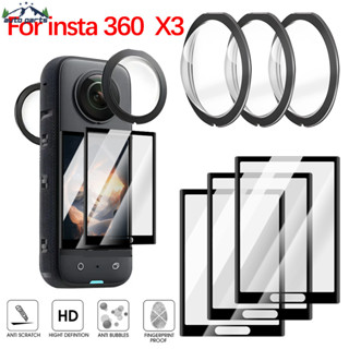  Dành Cho Insta360 X3 - Kính Bảo Vệ Camera Phía Trước - Chống Trầy Xước Chống Sốc Chống Bụi - Phim Bảo Vệ Toàn Diện - Phim Ống Kính Trong Suốt HD - Kính Cường Lực Bảo Vệ Màn Hình 