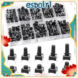 DFGF 200 Nút ấn xúc giác, Công tắc tạm thời Micro 4 pin Mini, Thiết thực Công tắc nút bấm 6x6 mm Bảng mạch điện tử