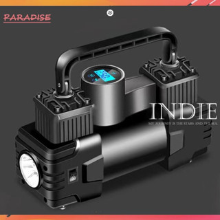 [Paradise1.vn] Máy bơm lốp ô tô 12V 150PSI Xi lanh kép Máy bơm không khí điện ô tô Máy nén khí Mini