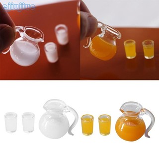 Cc 1 12 Nhà Búp Bê Thu Nhỏ Sữa Cam Nước Uống Cốc Mẫu Đồ Trang Trí DIY Nhà Bếp Bộ Đồ Ăn Phụ Kiện Nhà Búp Bê