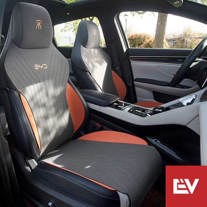 Dành Cho BYD [Sealion 6 / Sealion 5] 2024-2025 Vỏ Ghế Alcantara Thoáng Khí Giữ Neat