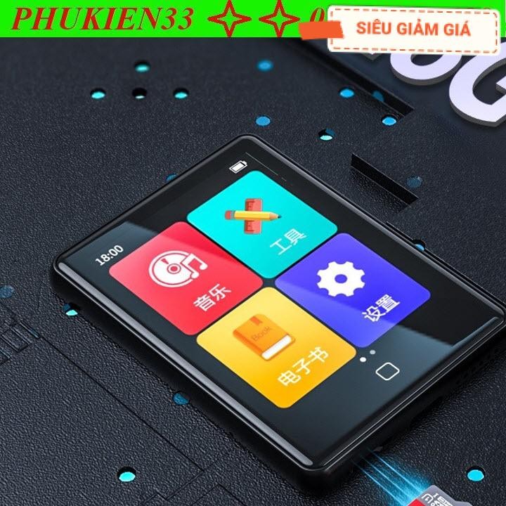 Máy Nghe Nhạc MP3 Màn Hình Cảm Ứng 2.8 Inch Ruizu M20 Bộ Nhớ Trong 16GB - Hàng Chính Hãng - Ruizu M2