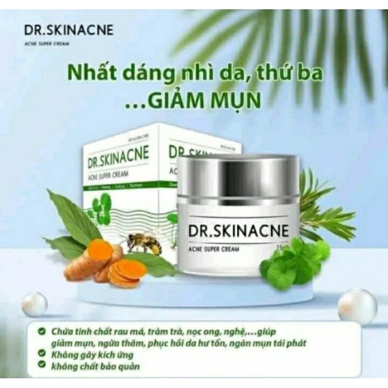 Kem chấm mụn; thâm siêu tốc dr skinacne .