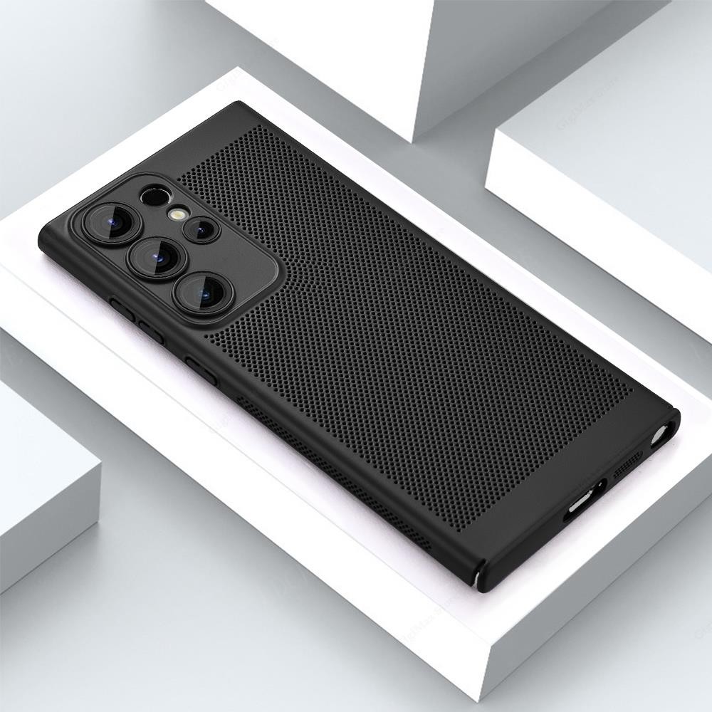 Cooler-cooled phone case for Samsung Galaxy S23 S22 S21 S24 Ultra Plus PC case Ultra-thin regular ph