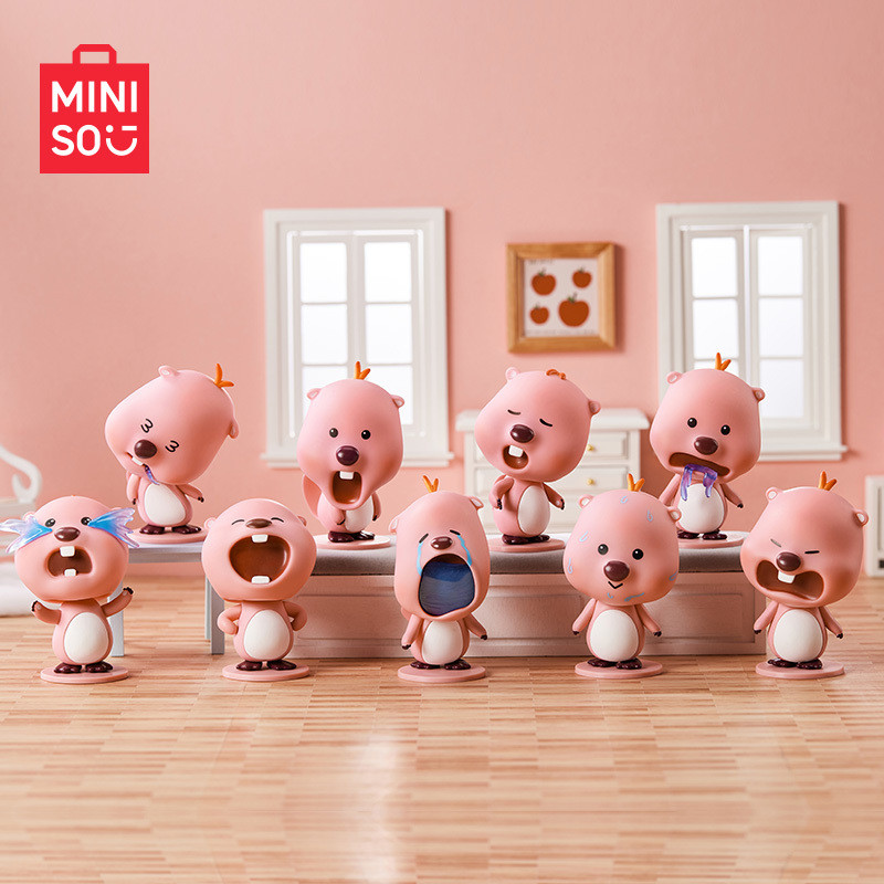 Miniso Loopy Blind Box Đồ chơi Búp bê hình dễ thương Quà tặng cho bạn bè