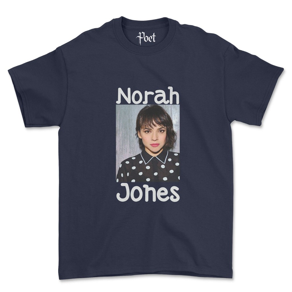 Áo thun Norah Jones Come Away With Me Pop Vocal Jazz Singer-Songwriter Cotton