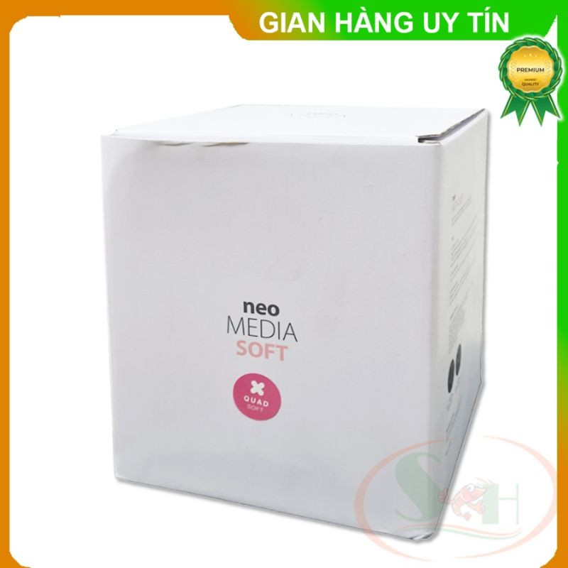 Vật liệu lọc Aquario Neo Media Quad Soft hộp 5 lít sứ giảm pH nước bể cá tép thủy sinh store3