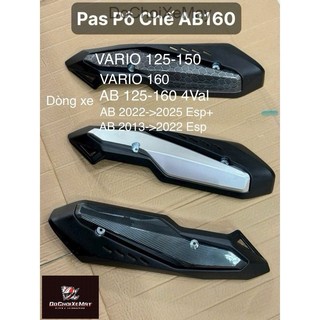  Ốp Pô Che Pô AB AirBlade 2013->2025 - VARIO 125 150 160 Mẫu SH 350i gắn như ZIN ko chế 