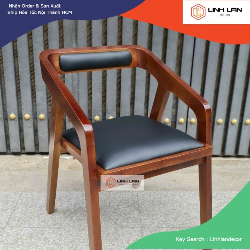 BÁN SỈ ghế gỗ katakana LINHLANDECOR